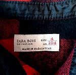  Zara ζεστο πουκαμισακι για 3-4  ετων