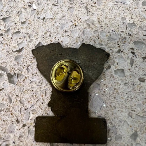 Motor engine pin like new, black and gold