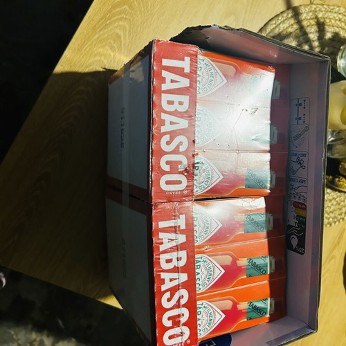 Tabasco 60ml pack of 6 new