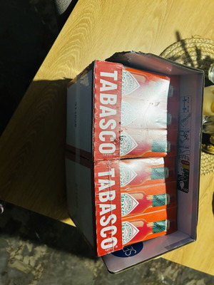 Tabasco 60ml pack of 6 new
