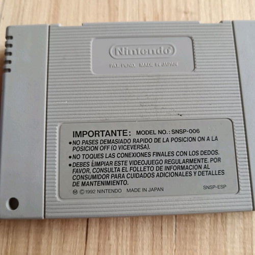 Nintendo game cartridge used