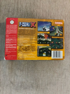 F-Zero X Nintendo 64 box only used