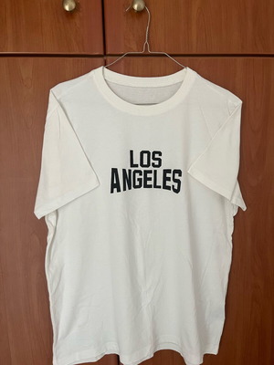 Los Angeles men's t-shirt like new, white, size M