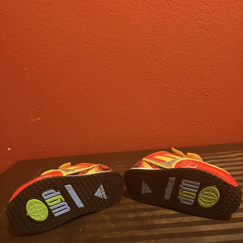 Kids Shoes pack of 3, Adidas McQueen Ortholite and leather, size 22, like new