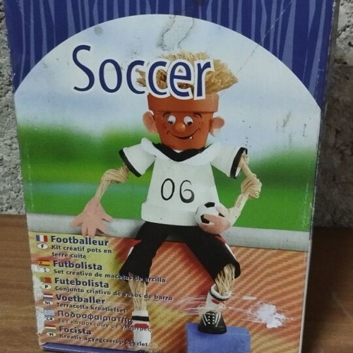 Decorative puppet with flowerpot