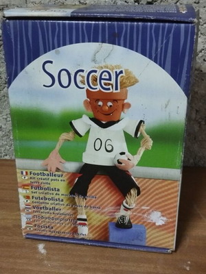 Decorative puppet with flowerpot
