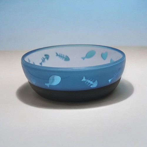 Cat and dog bowl with non-slip base new