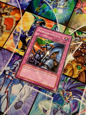 Reinforcements SDP Unlimited Yu-Gi-Oh! trap card