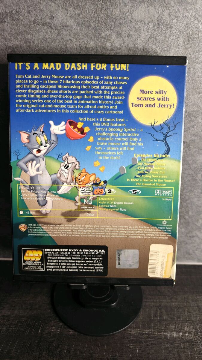 Tom and Jerry Hijinks and Shrieks DVD used - € 20,00 - Vendora.cy