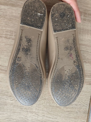 Ballerinas beige size 38 used