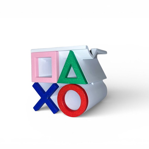 Βάση για χειριστήριο PS5 με design PlayStation buttons κατόπιν παραγγελίας