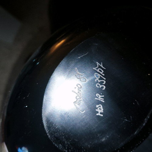 Mdina vase handmade from lava like new