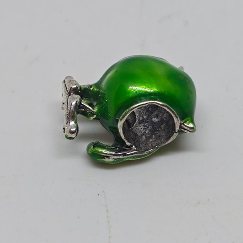 Monsters Inc Mike Wazowski Silver Charm 925 like new