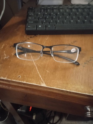 Myopia glasses -4.5, black