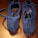 benetton παπούτσια φούξια και μαύρα No 23
