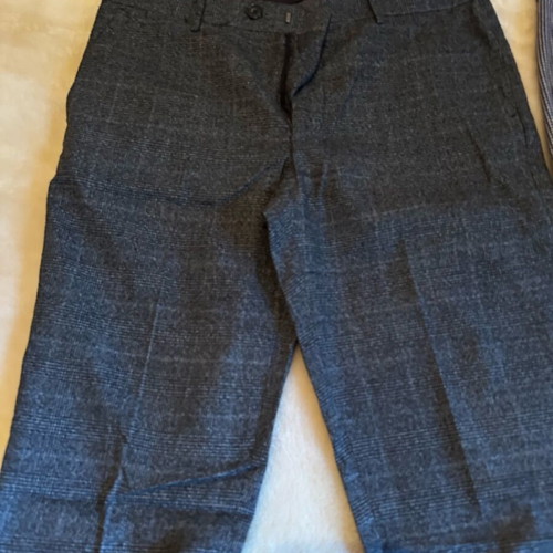 Wool plaid pants H&M size 52, like new, pack of two