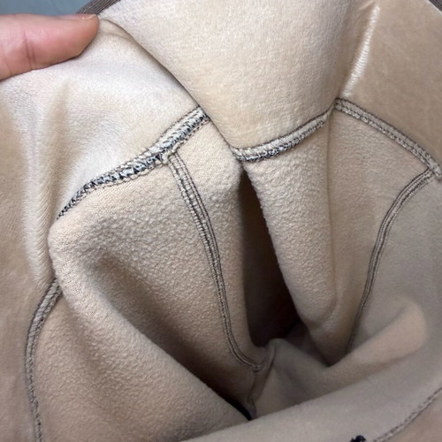 Isothermal Tights Size XS - S Brown with Beige Fleece Lining New