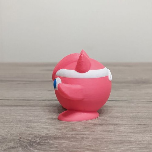 Jigglypuff Karateka Pokemon 3D Printed Miniature 5 cm Height