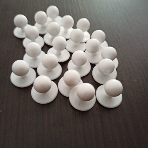Pacifier buttons for chef and cook shirts