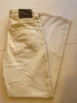 Pierre Cardin Vintage men's corduroy pants size L like new beige