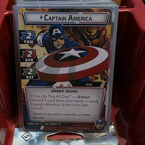 Marvel Champions: The Card Game σαν καινούργιο με επεκτάσεις Thor, Hulk, Captain America, Green Goblin