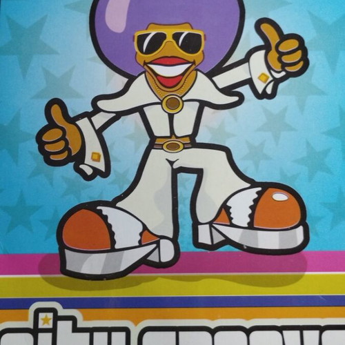 City Groove flyer used with slight crease on one corner