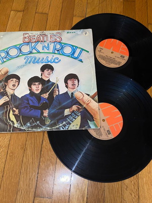 The Beatles Rock N Roll Music διπλός βινύλιος ελληνικός δίσκος VG-+