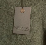 Nema knitted women's sweater new green size S