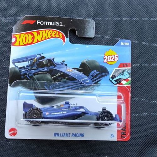 Hot Wheels 2025 - F1 Williams Racing [Gulf] , Track Aces #1/5.