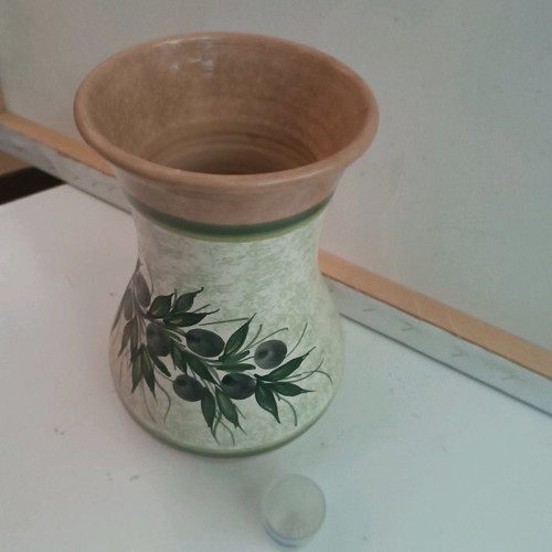 Handmade clay vase new