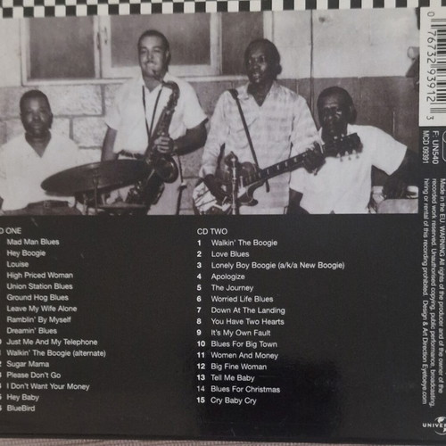 John Lee Hooker The Complete 50’s Chess Recordings 2CD remastered