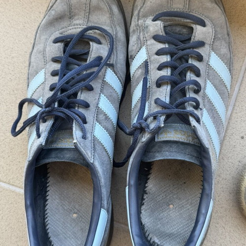 Adidas casual shoes size 45-46, blue