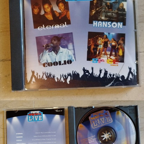 CD pack of 10 used with DJ Dance Music, The B-52's, Modern Talking