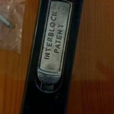 Interblock locks new, set of 3 black