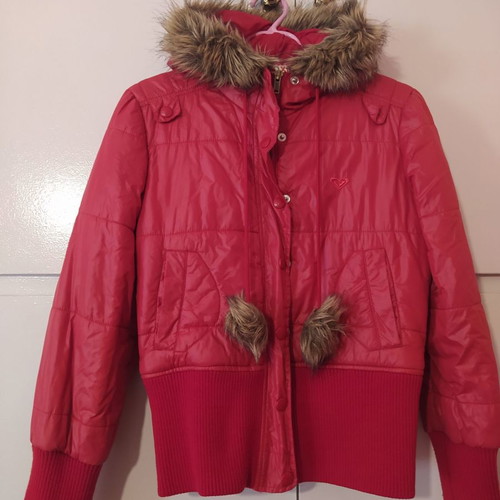 Roxy women's jacket used, red, size M