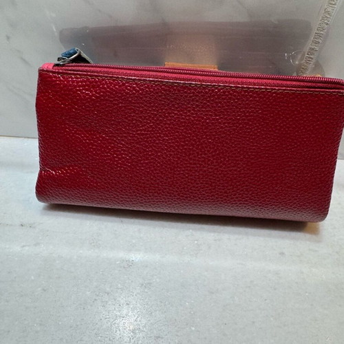 Women's wallet like new, multicolored with many compartments