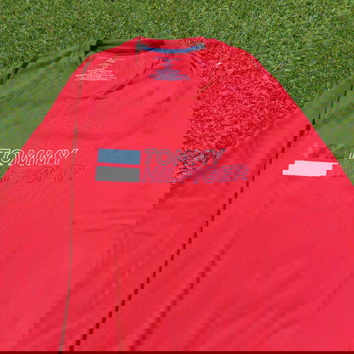 Tommy Hilfiger κόκκινο μακρυμάνικο πουκάμισο σαν καινούργιο