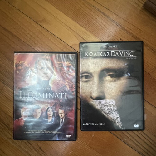 Illuminati and The Da Vinci Code DVD movies