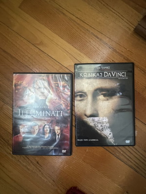 Illuminati and The Da Vinci Code DVD movies