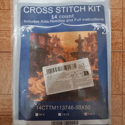 Cross stitch embroidery kit "Pentamorfi"