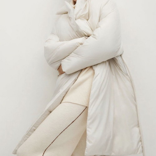 Mango Removable Bag Anorak women's winter jacket new, L-XL