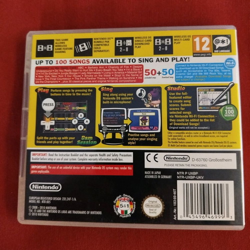 Nintendo DS Jam With The Band used game