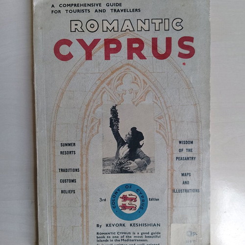 Romantic Cyprus book used, 3rd edition rare