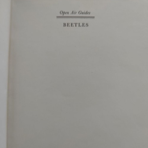 Beetles (Open Air Guides) Jan Bechyne et al 1956 like new