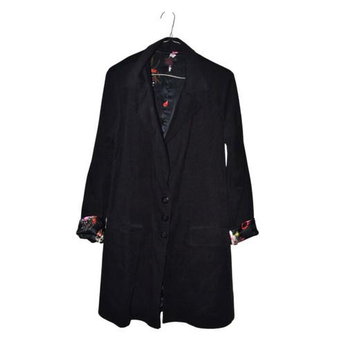 Women's coat Aller Simplement new, black cotton lightweight jacket