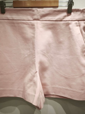 Zara women's shorts XL pink like new