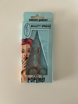 Nail scissors inox new, ideal for manicure and pedicure