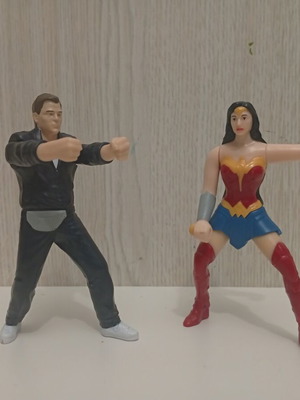 DC Comics Justice League Super Hero Figure Set with Wonder Woman and Steve Trevor