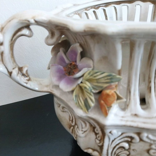 Faience planter like new, large size 33x45