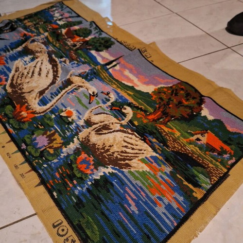 Handmade embroidery frame new, complete stitch 60x1.10